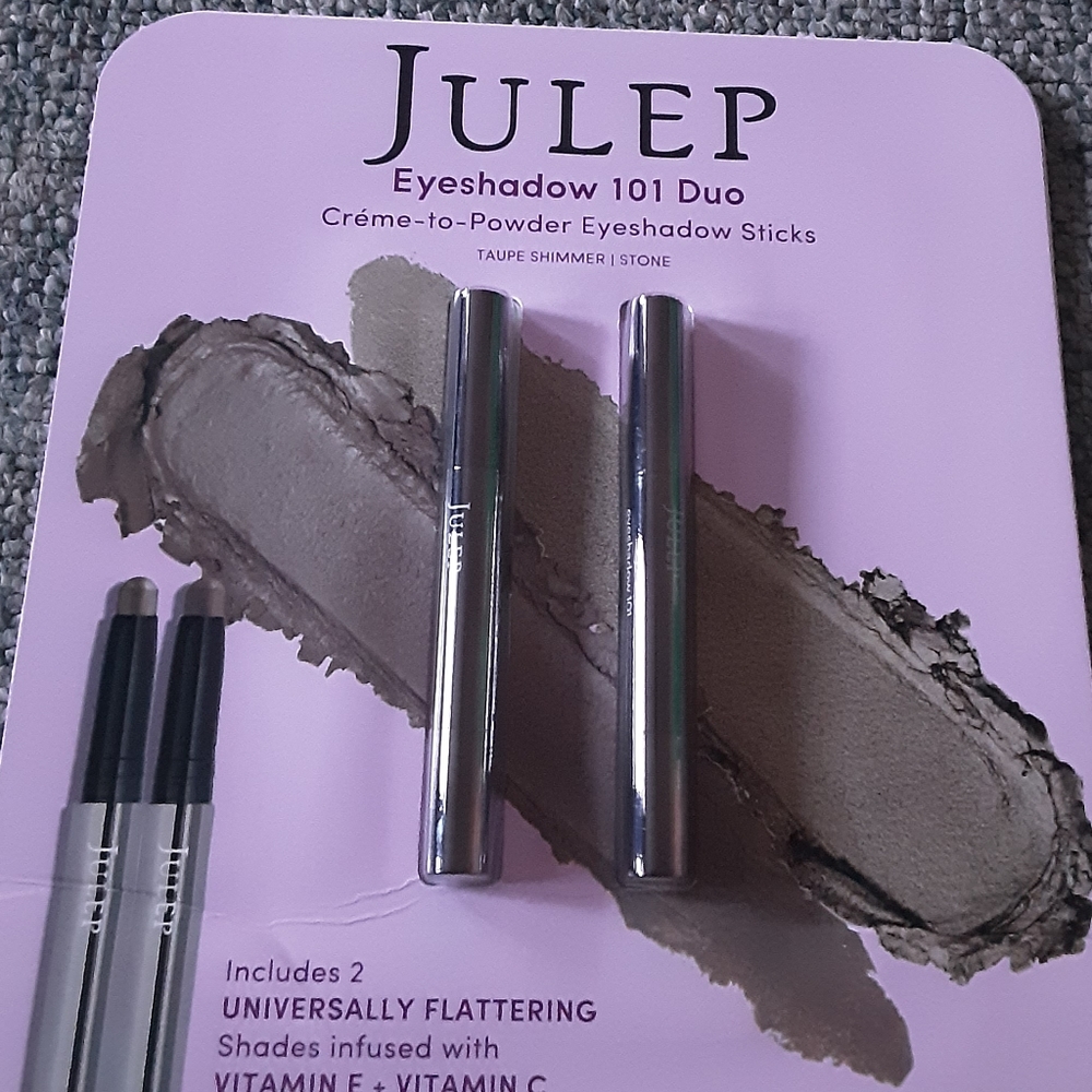 Julep Eyeshadow 101 Duo Taupe Shimmer/Stone
